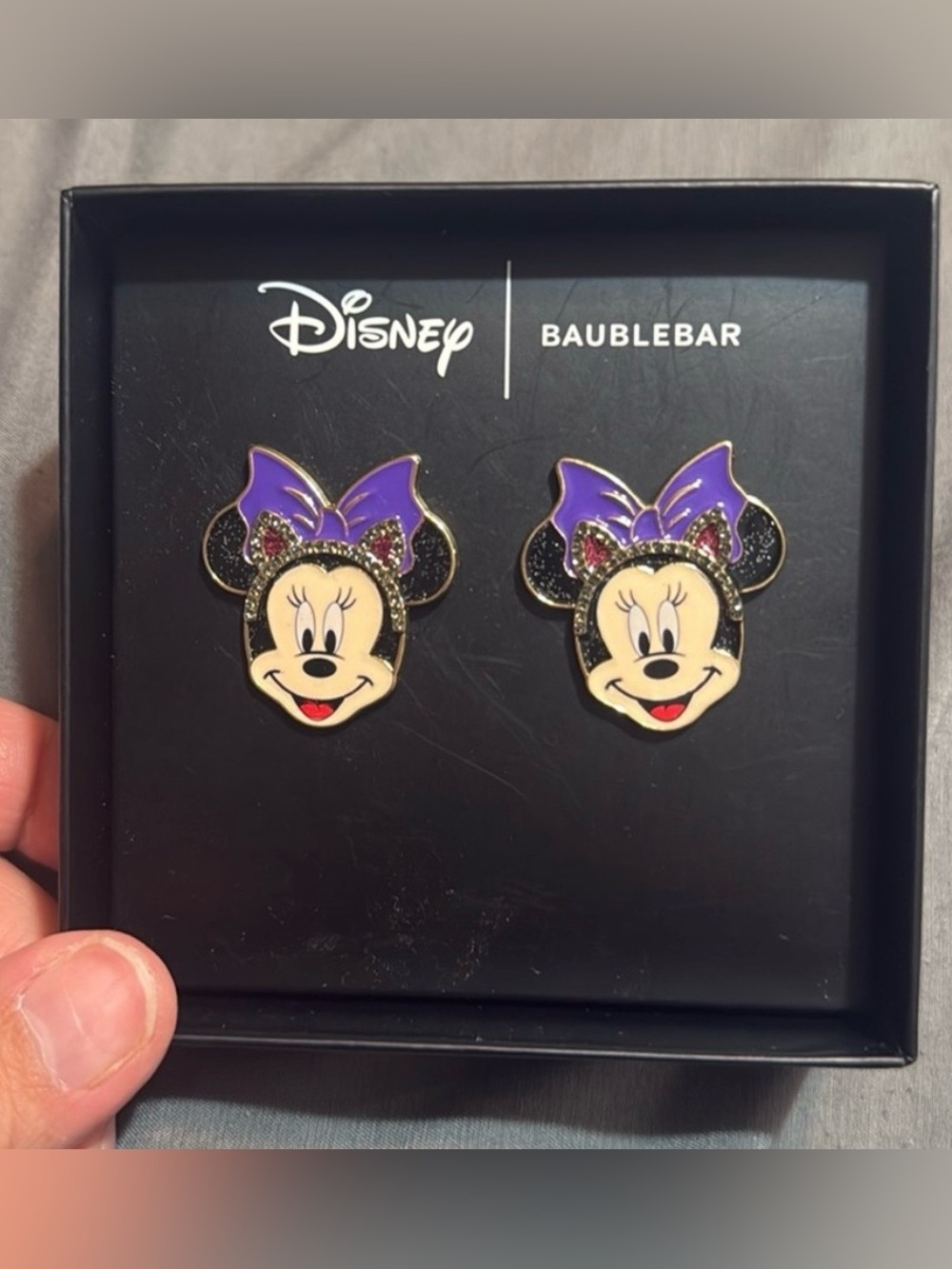 Disney x Baublebar Mouse Halloween Cat  Stud Earrings